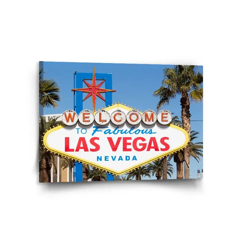 Obraz Welcome to Las Vegas - 120x80 cm