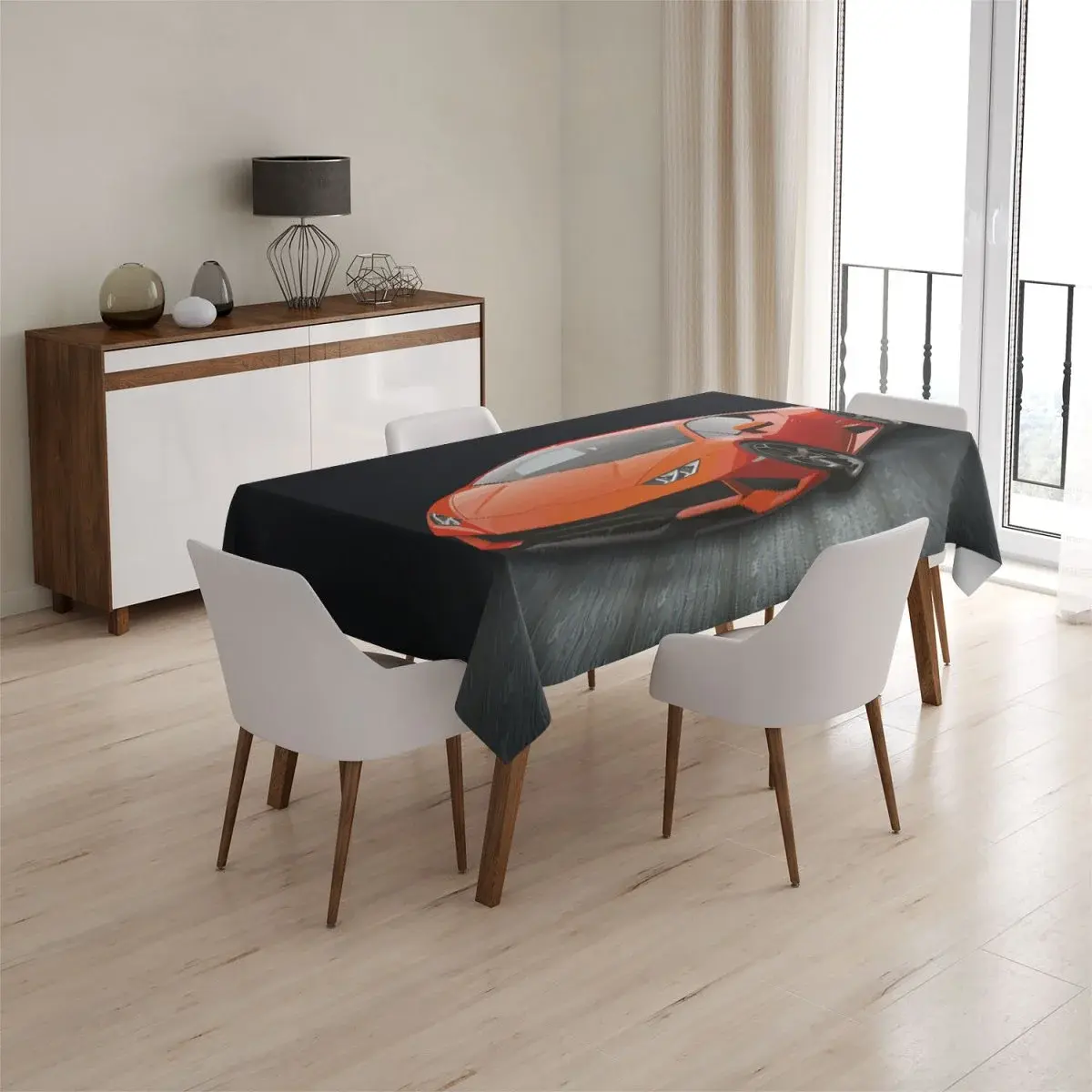 Ubrus Sportovní auto 1 - 130x130 cm