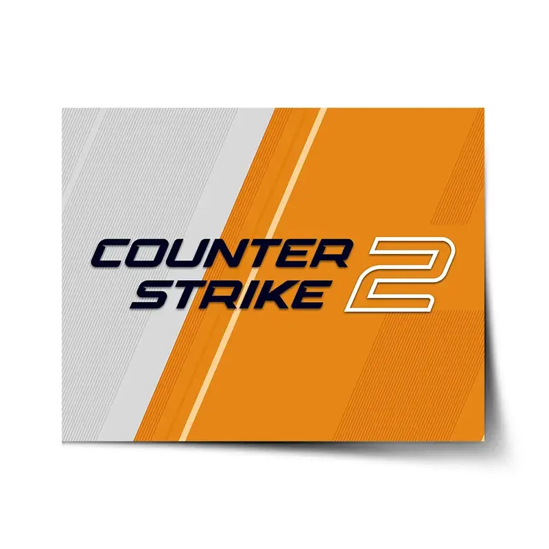 Plakát Counter Strike 2 Oranžová - 60x40 cm