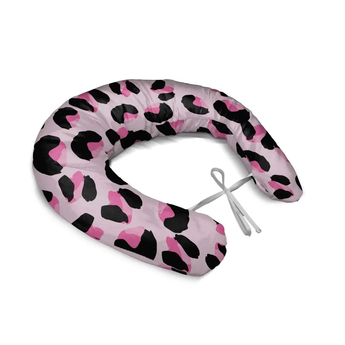 Těhotenský polštář Růžový gepard