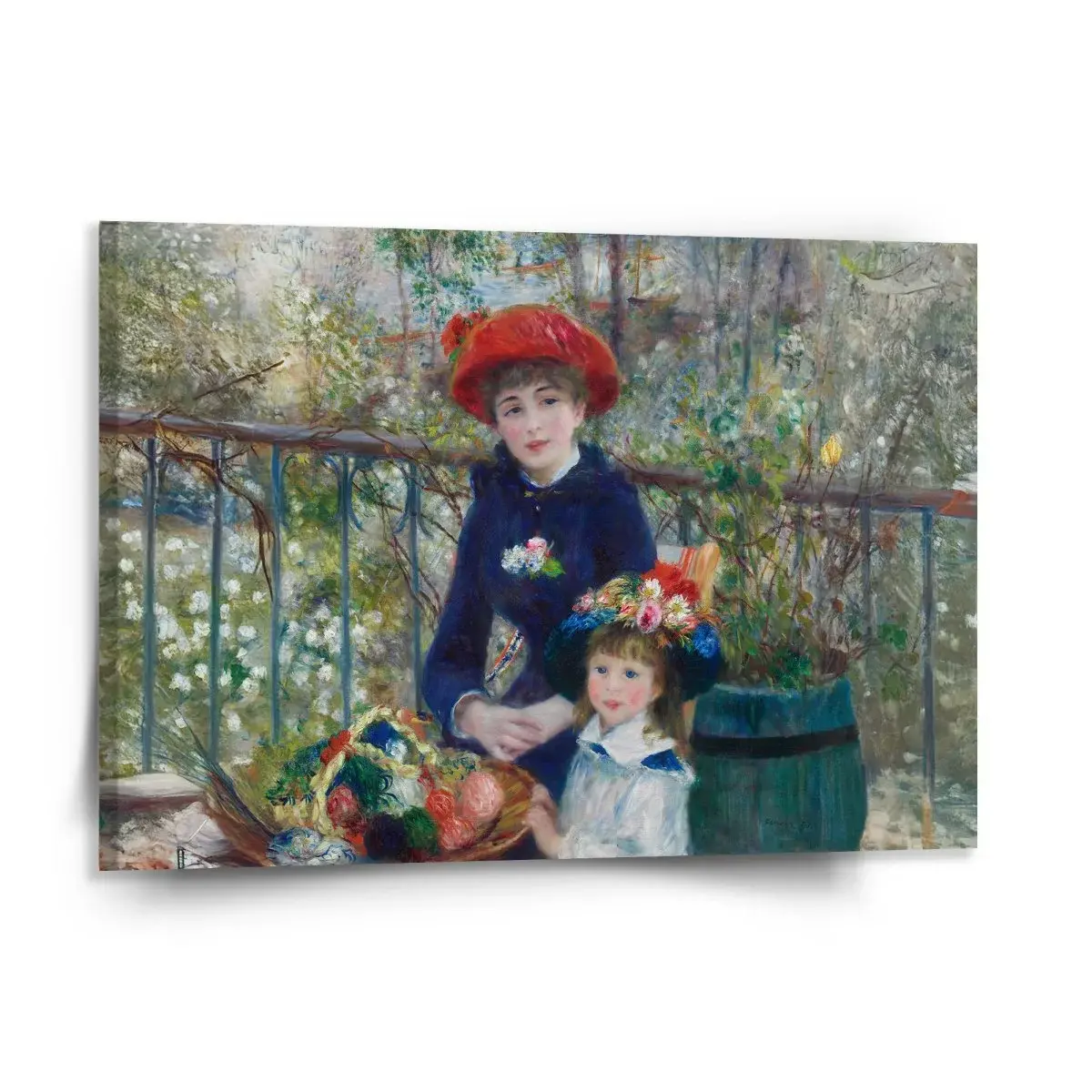 Obraz Dvě sestry (Na Terase) - Pierre-Auguste Renoir - 150x110 cm