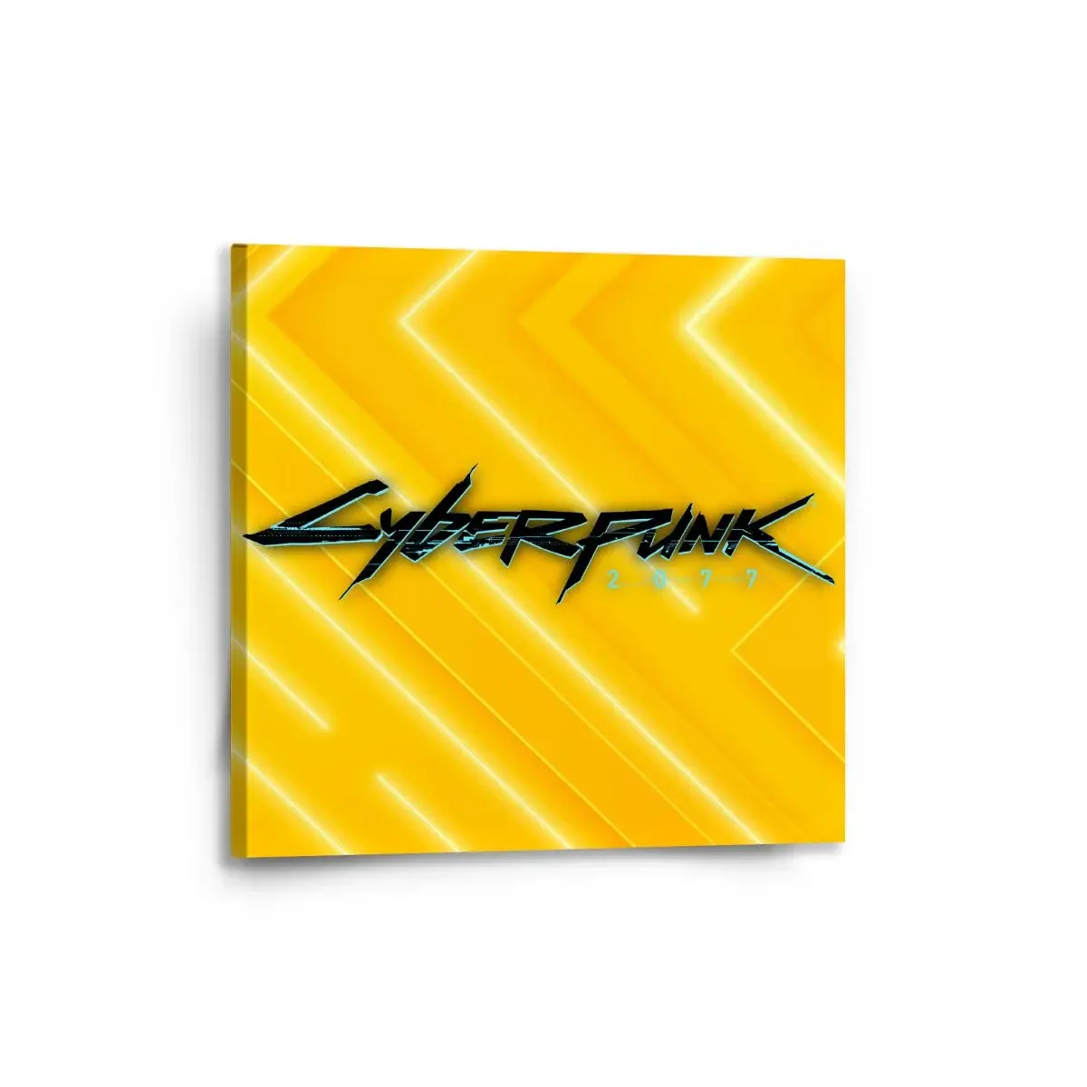 Obraz Cyberpunk 2077 Žlutý - 50x50 cm