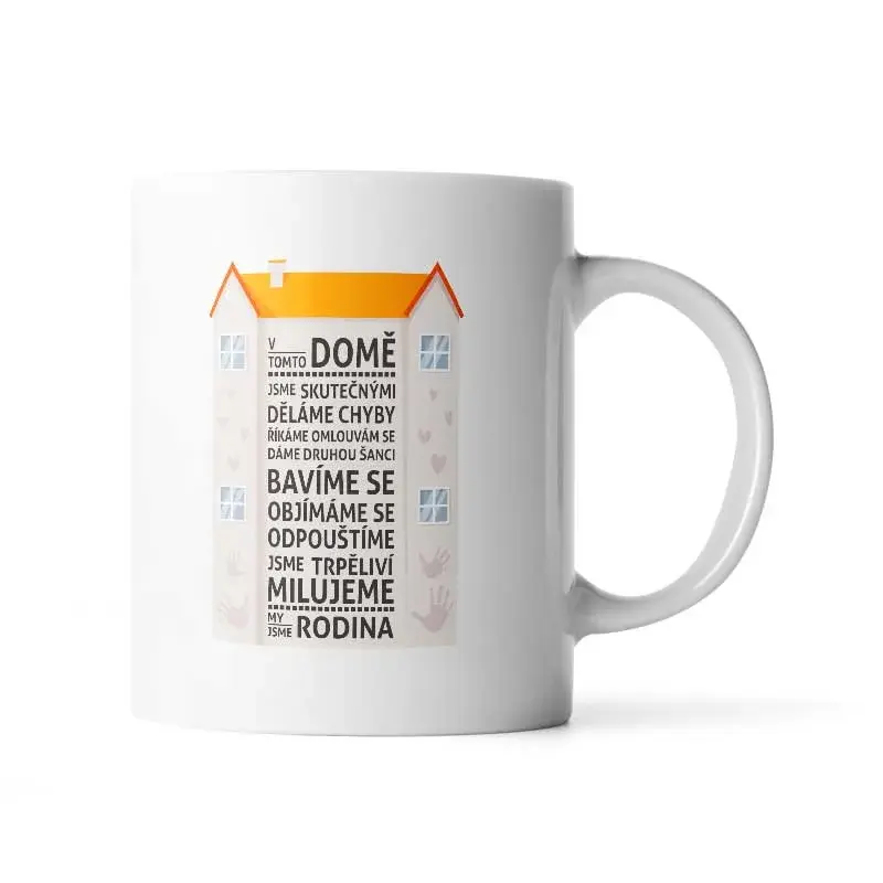 Hrnek V tomto domě - 890 ml - XXL