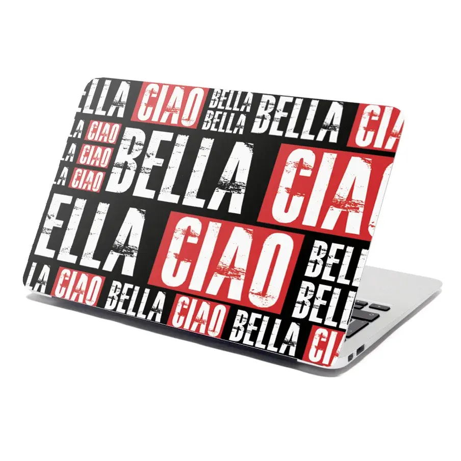 Samolepka na notebook La Casa de Papel Professor or Bella Ciao motiv 2 - 29x20 cm