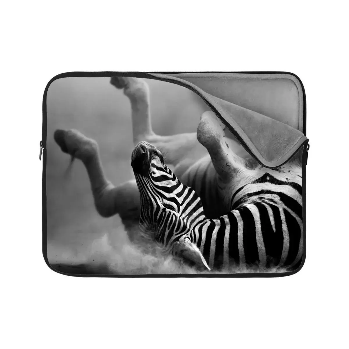 Obal na notebook Válející se zebra - 15,6"