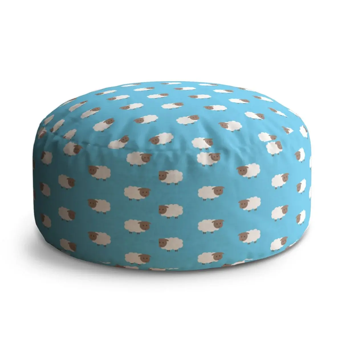 Taburet Circle Ovečky: 38x48 cm
