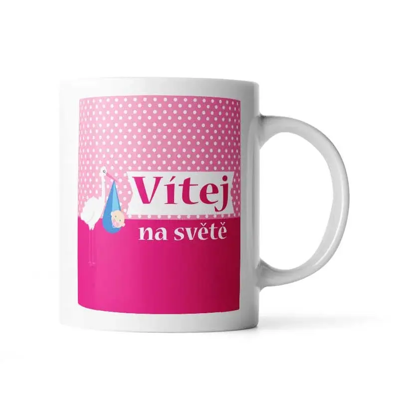 Hrnek Vítej na světě 4 - 330 ml - standard