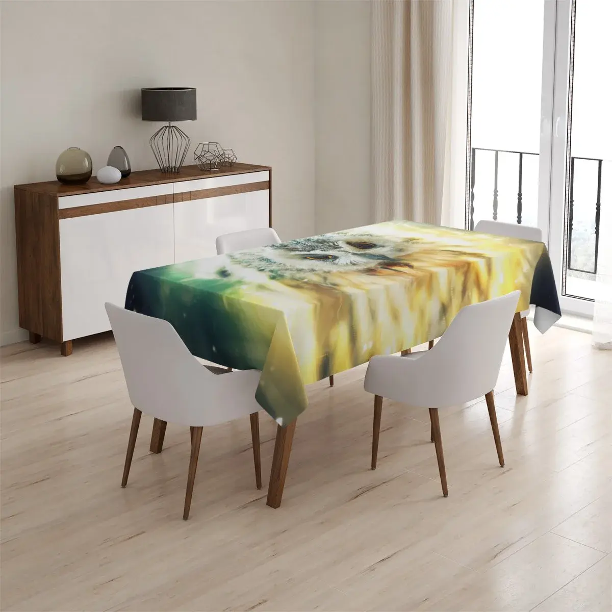 Ubrus Sova - 90x90 cm