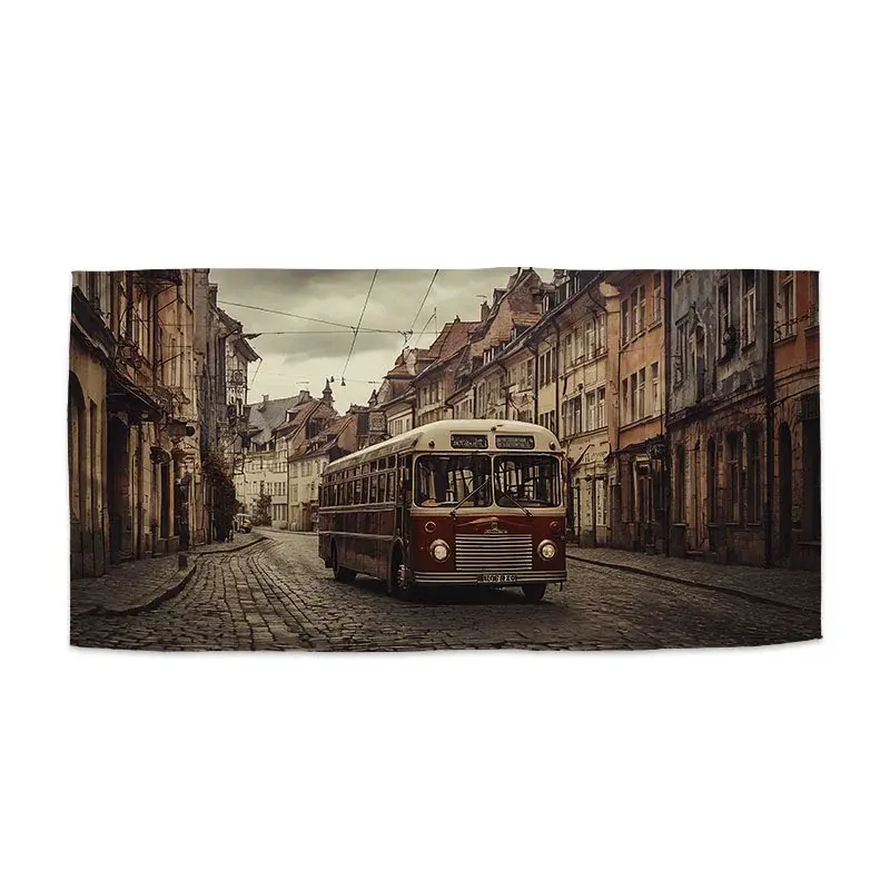 Ručník Historický autobus - 70x140 cm
