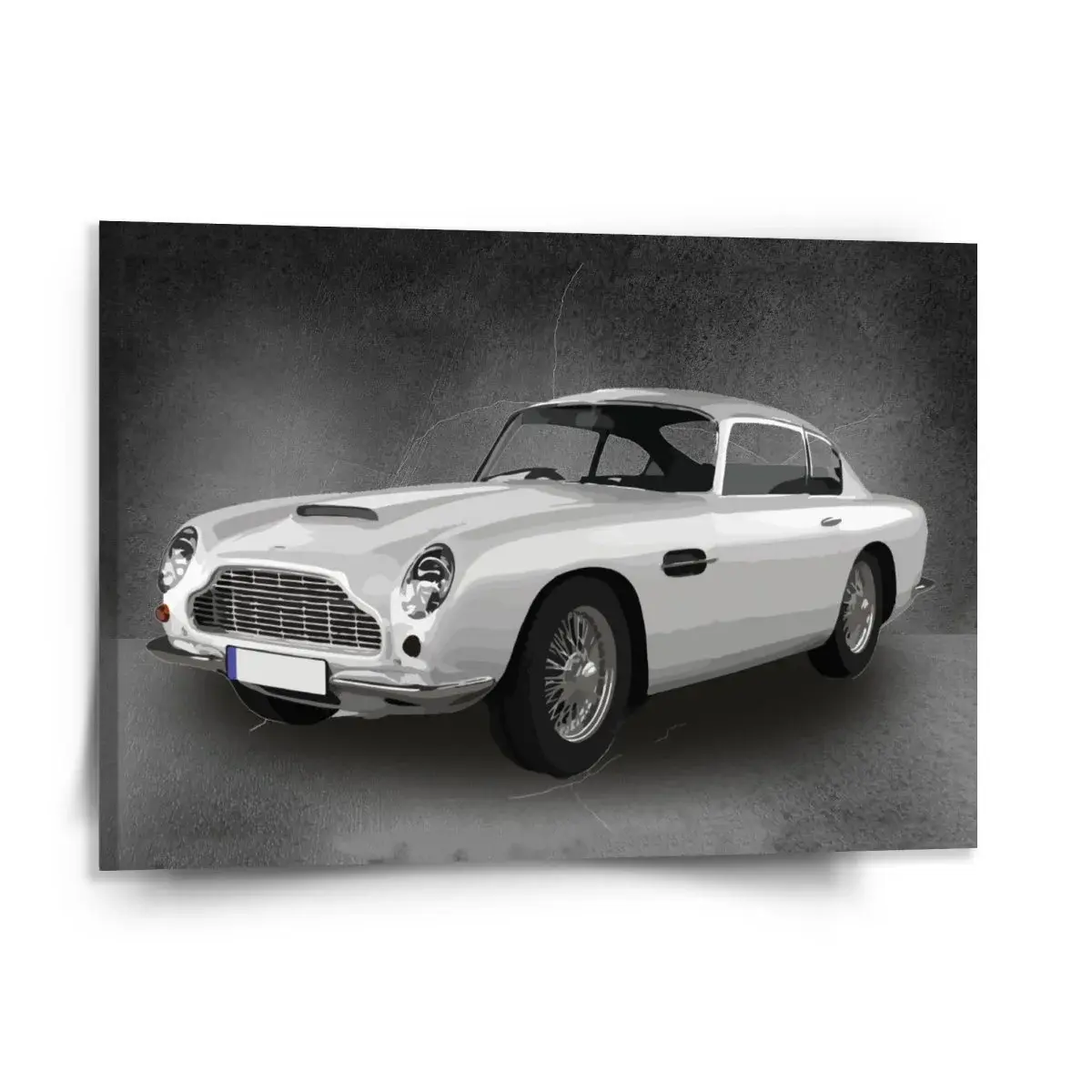 Obraz Aston Martin Tmavé pozadí - 150x110 cm