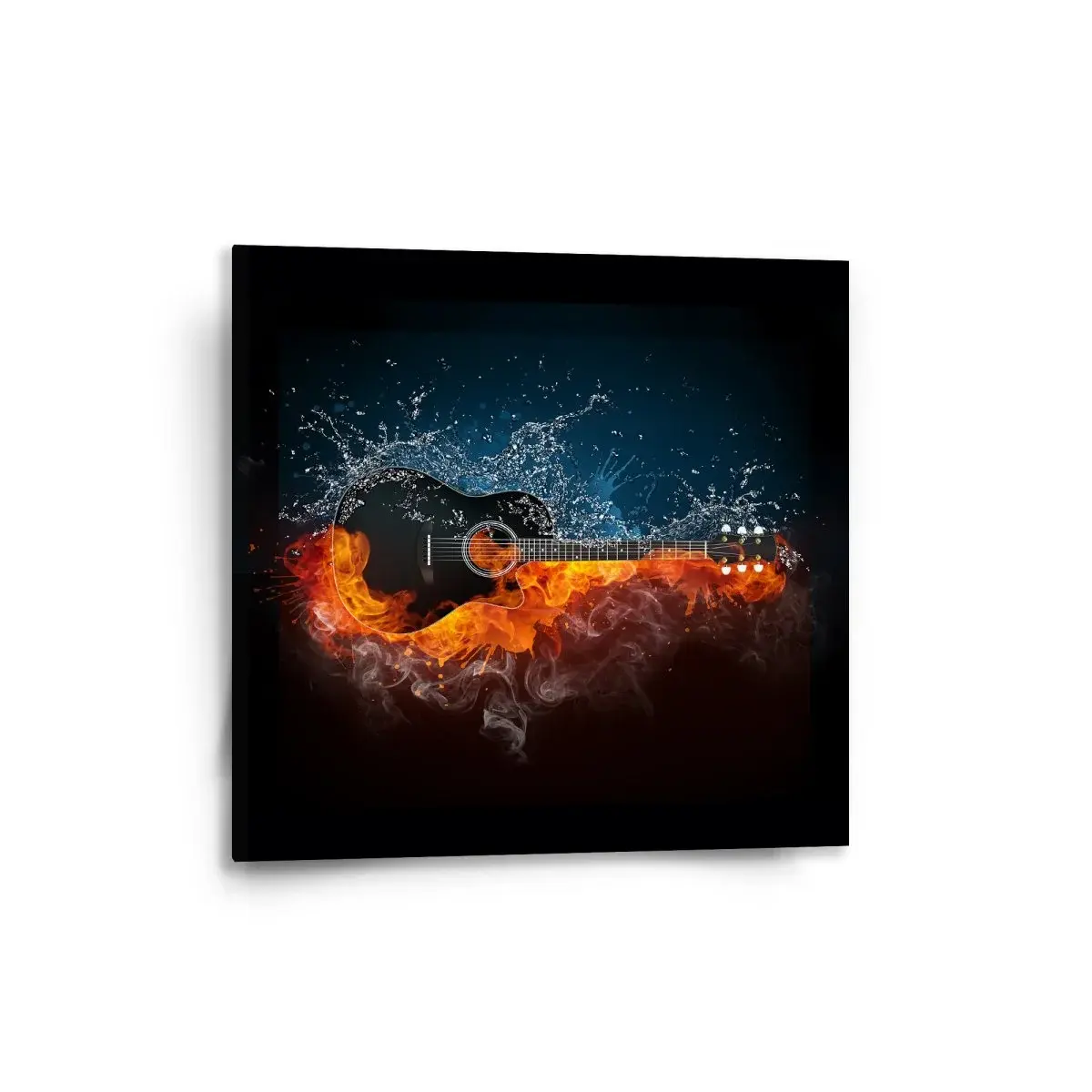 Obraz Ohnivá kytara - 50x50 cm