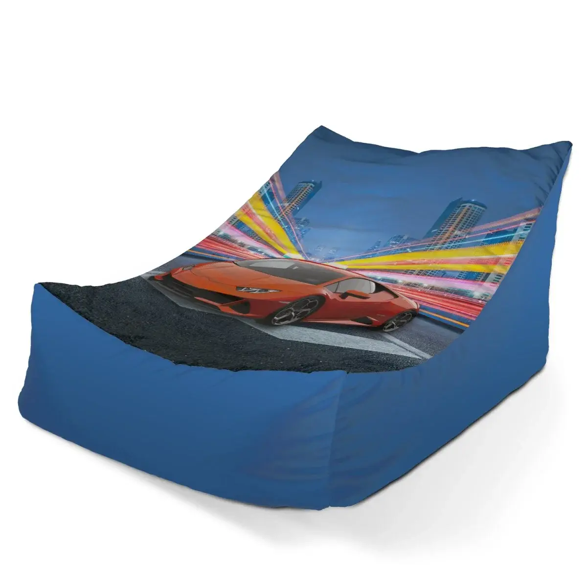 Sedací vak Lounge Sportovní auto 2 - 120 x 100 x 80 cm