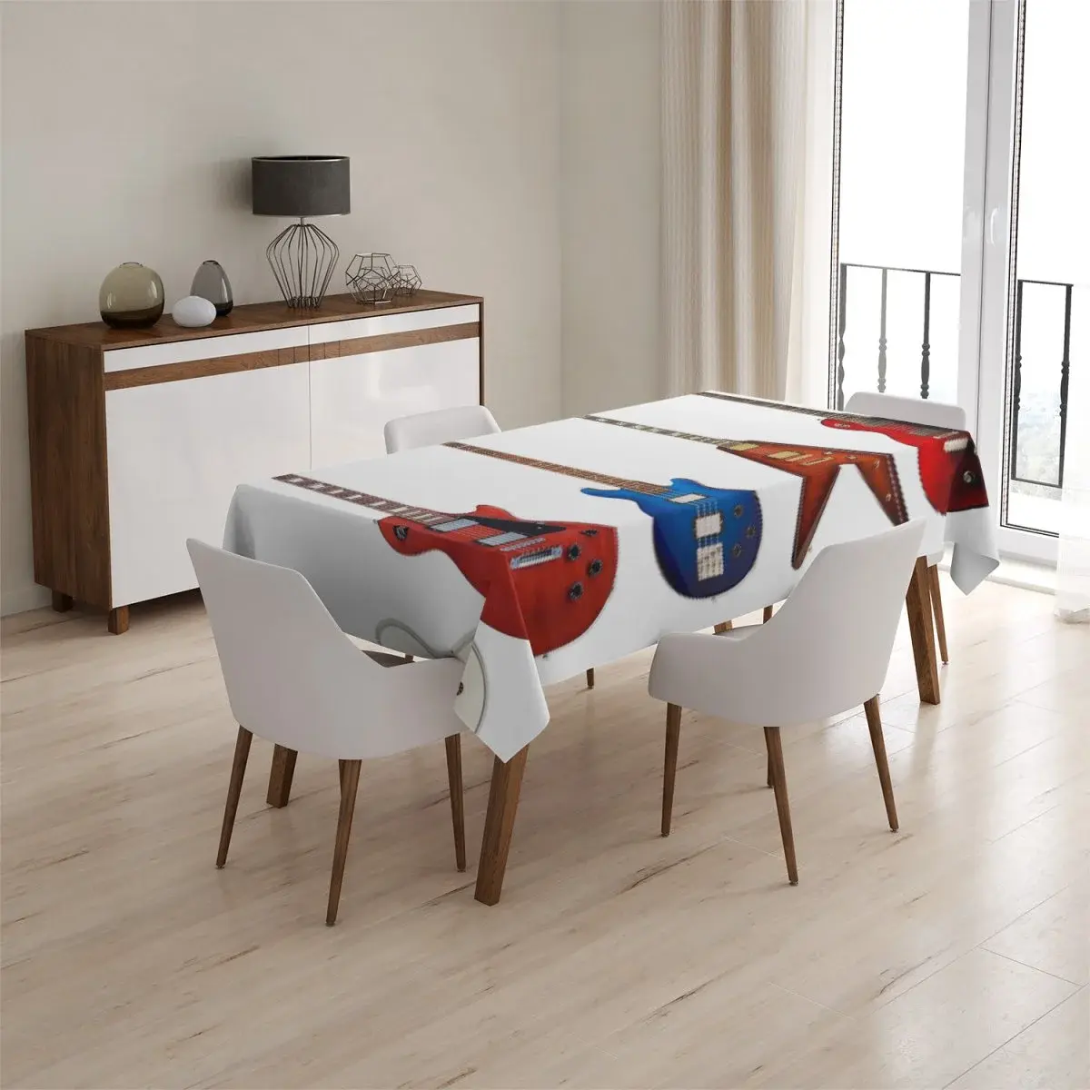 Ubrus Kytary 2 - 130x130 cm