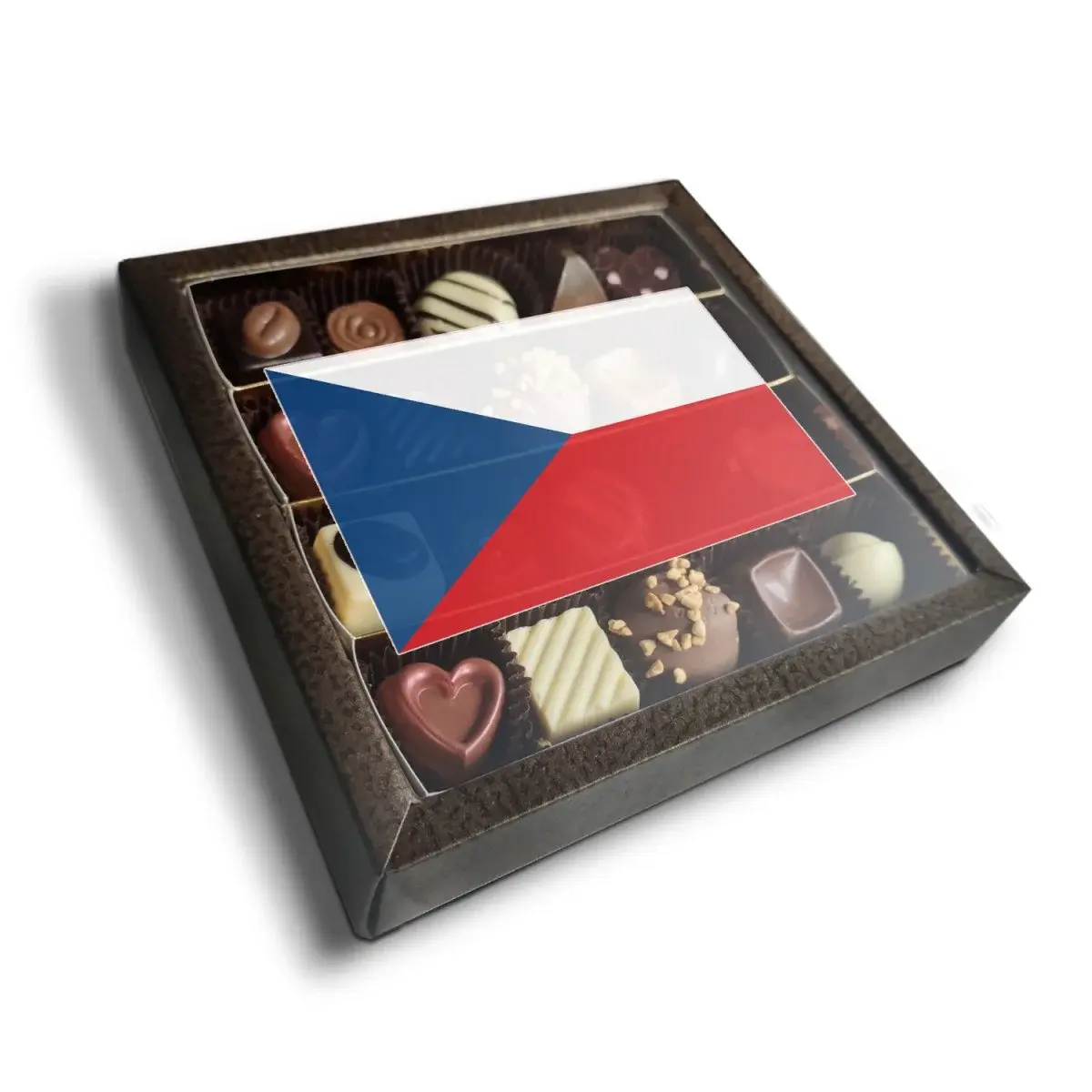 Pralinky Česká vlajka - Český fanoušek - 20 ks pralinek