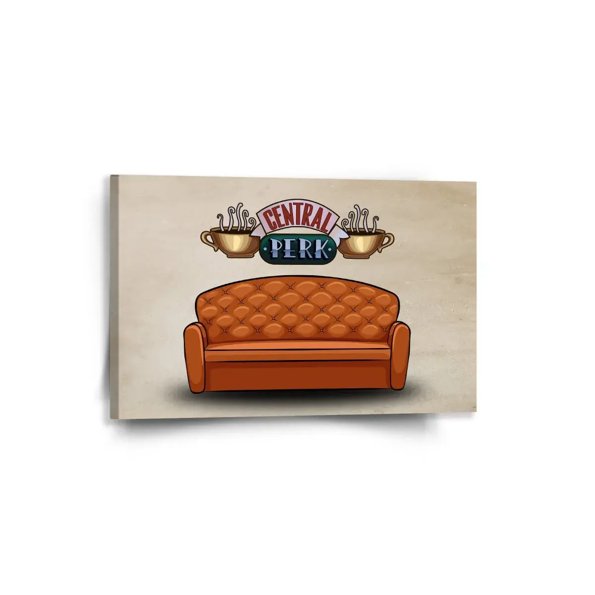 Obraz Seriál přátelé CENTRAL PERK Gauč - 60x40 cm