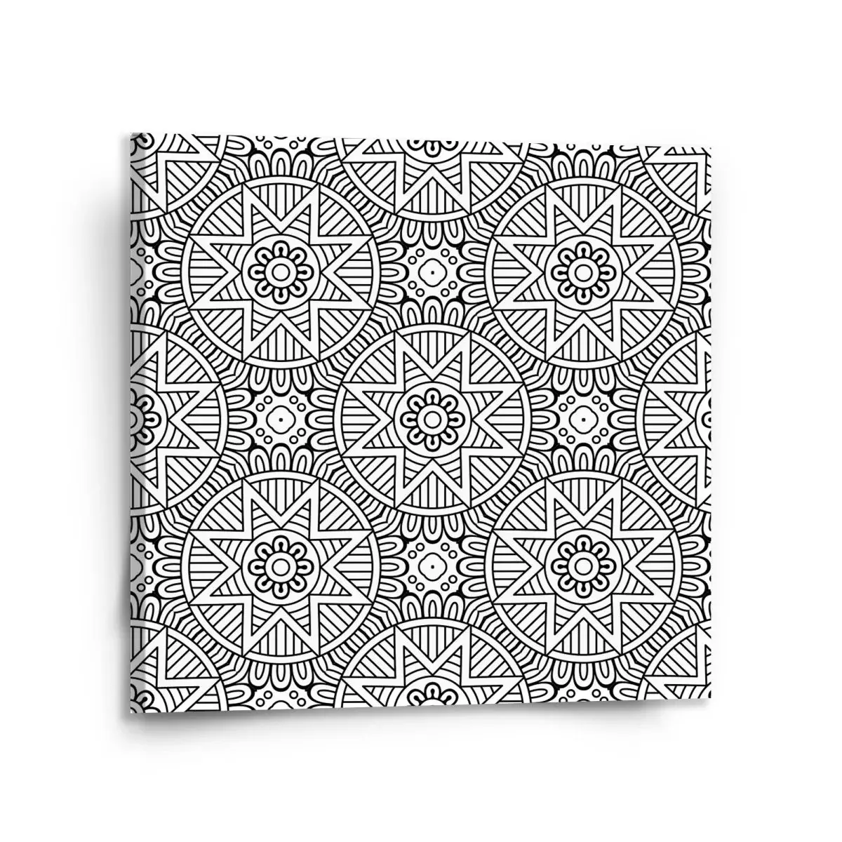 Obraz Hvězdy mehendi - 110x110 cm