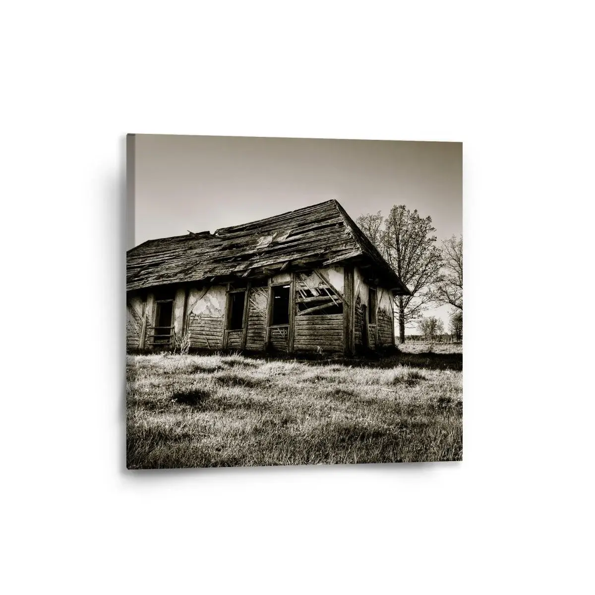 Obraz Starý dům - 50x50 cm