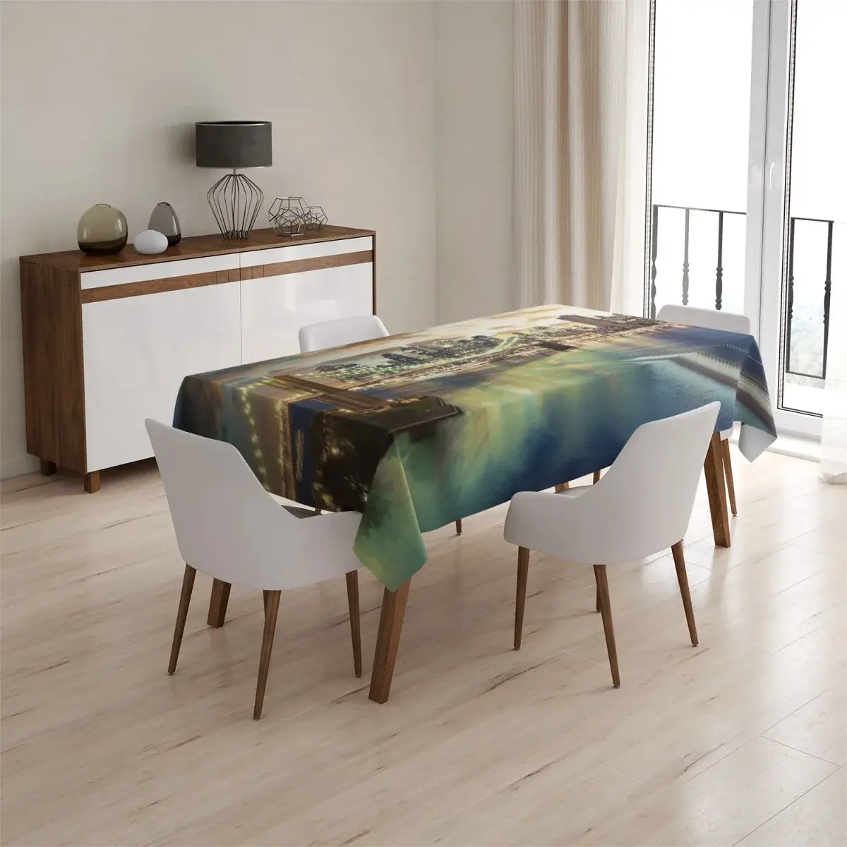 Ubrus Brooklynský most - 90x90 cm