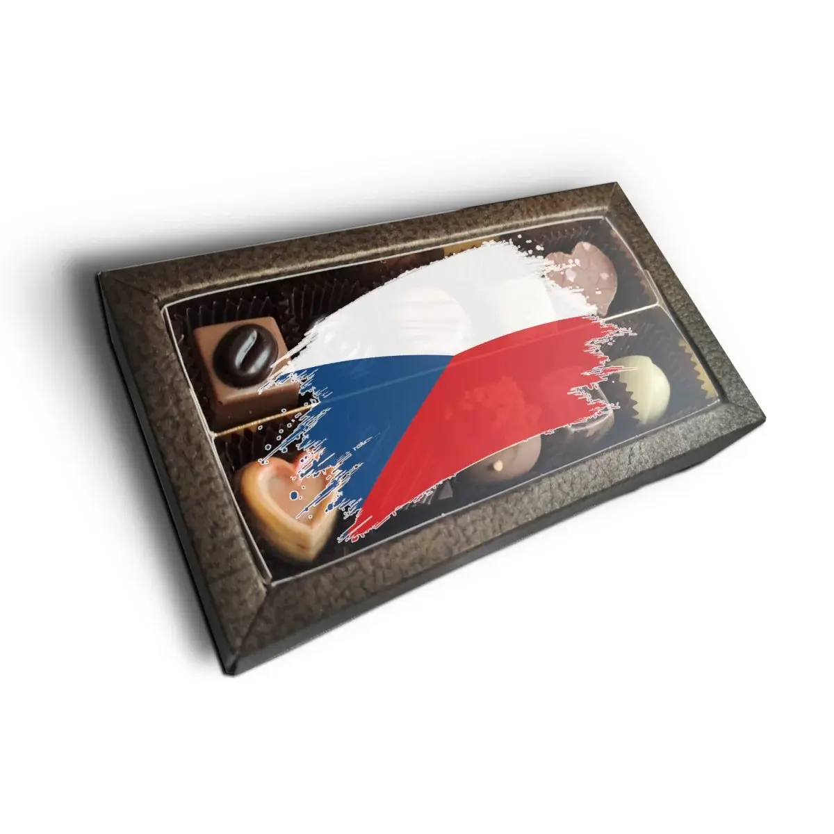 Pralinky Česká vlajka - Fandím česku - 10 ks pralinek