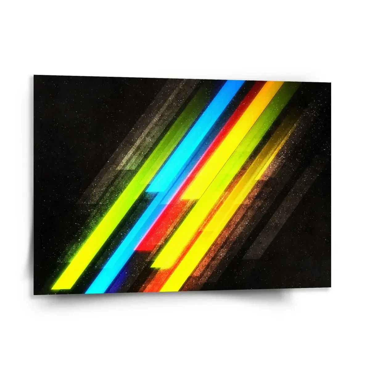 Obraz Pruhová abstrakce - 150x110 cm