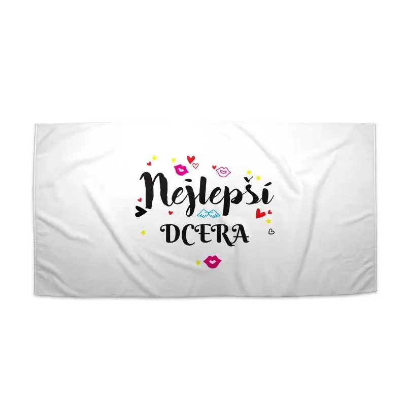 Ručník Nejlepší dcera - 30x50 cm