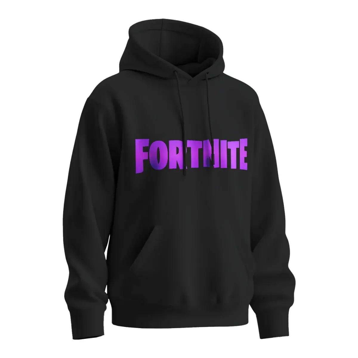 Mikina s potiskem Fortnite Pink - černá
