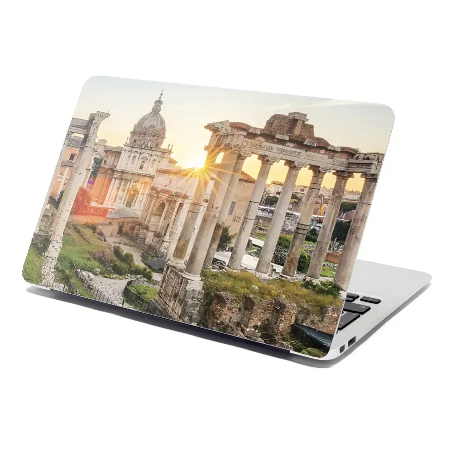 Samolepka na notebook Řím Forum Romanum - 29x20 cm