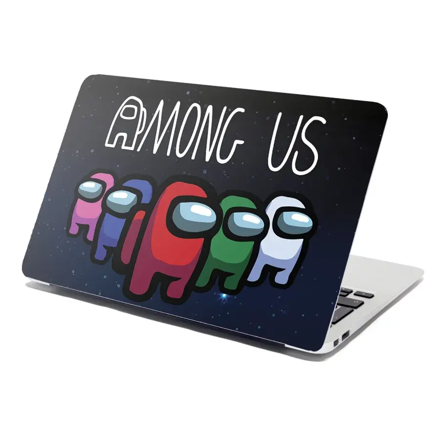 Samolepka na notebook AMONG US ve vesmíru - 29x20 cm