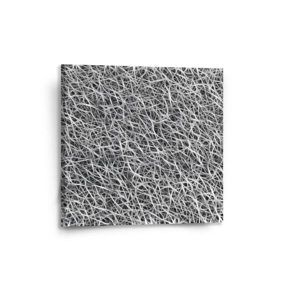 Obraz Bílá vlákna - 50x50 cm