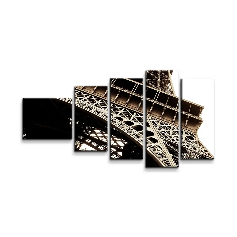Obraz - 5-dílný iffel Tower 6 - 100x60 cm