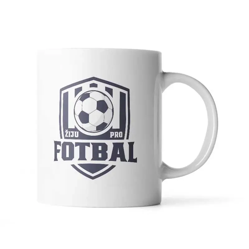 Hrnek Žiju pro fotbal - 890 ml - XXL