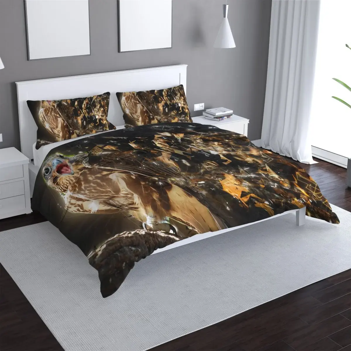 Povlečení Dravec - 140x220 / 90x70