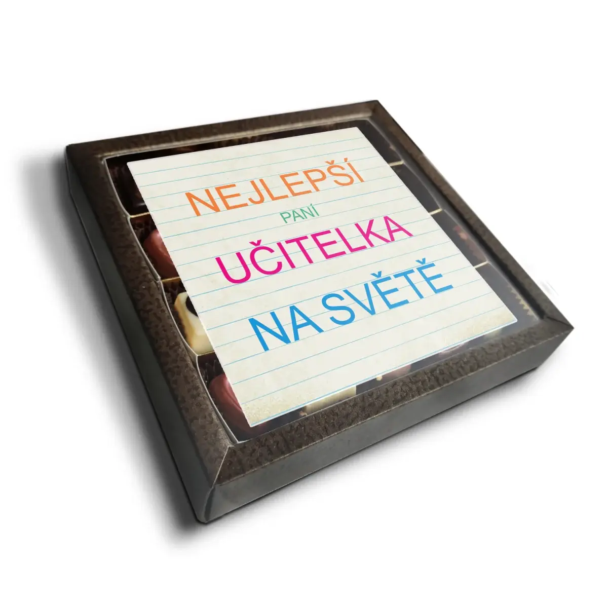 Pralinky Nejlepší paní učitelka na světě - 20 ks pralinek