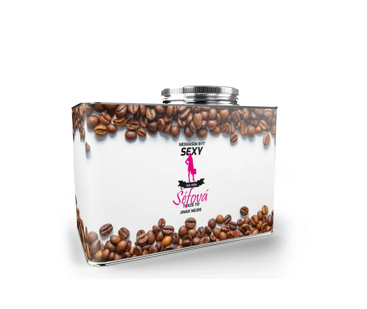 Dárková káva Nesnáším být sexy, ale jsem šéfová - 500g