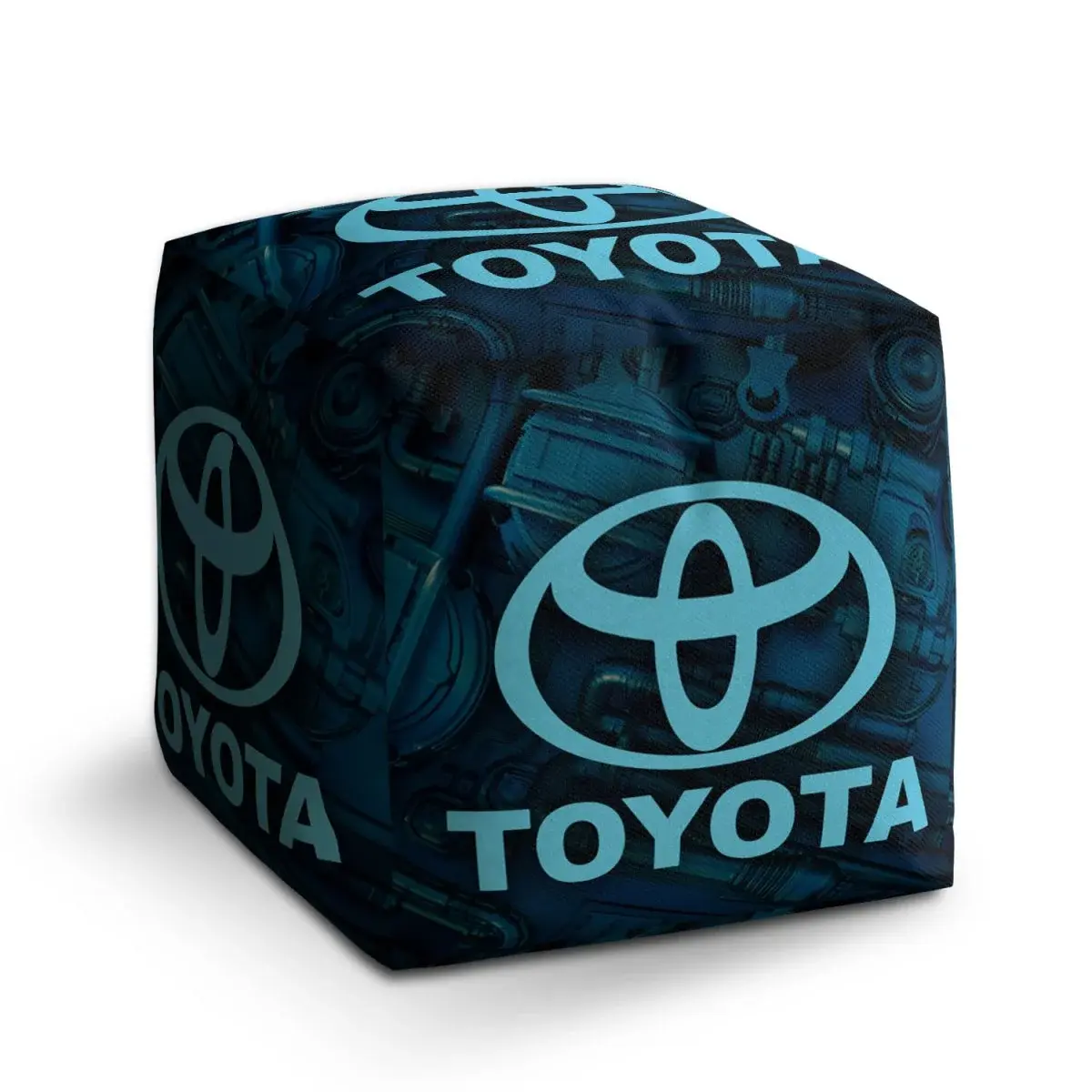 Taburet Cube Logo Toyota Motor - 50x50x50 cm