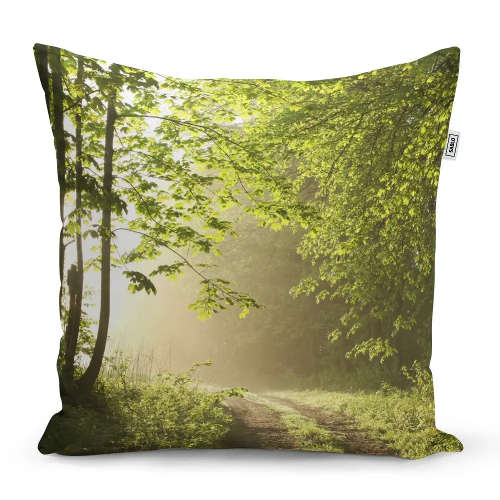 Polštář Lesní cesta - 60x60 cm
