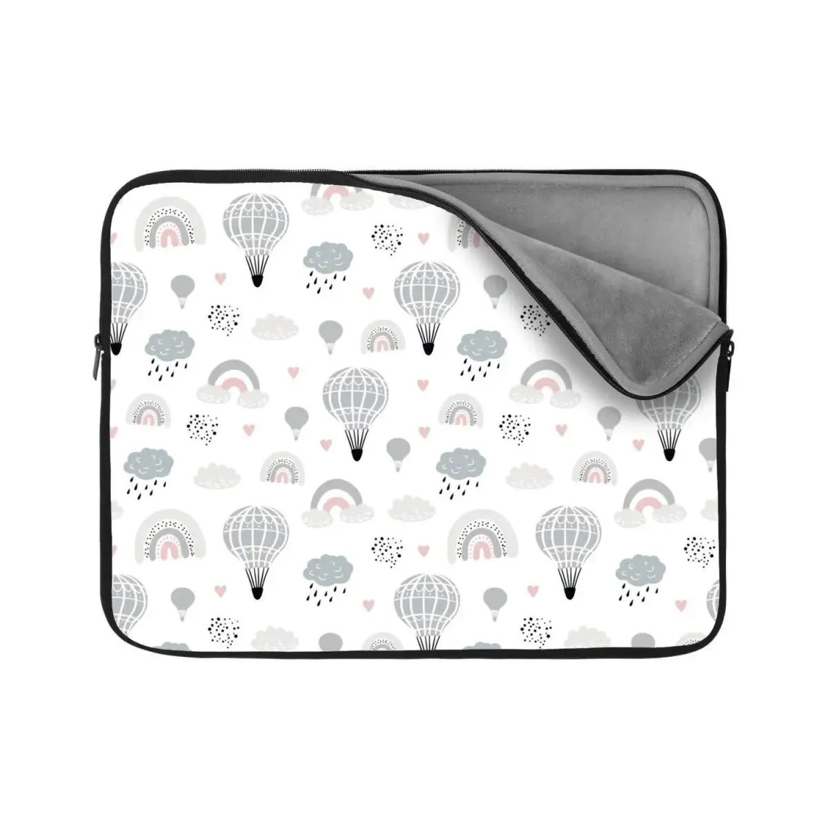 Obal na notebook Malované horkovzdušné balony - 15,6"