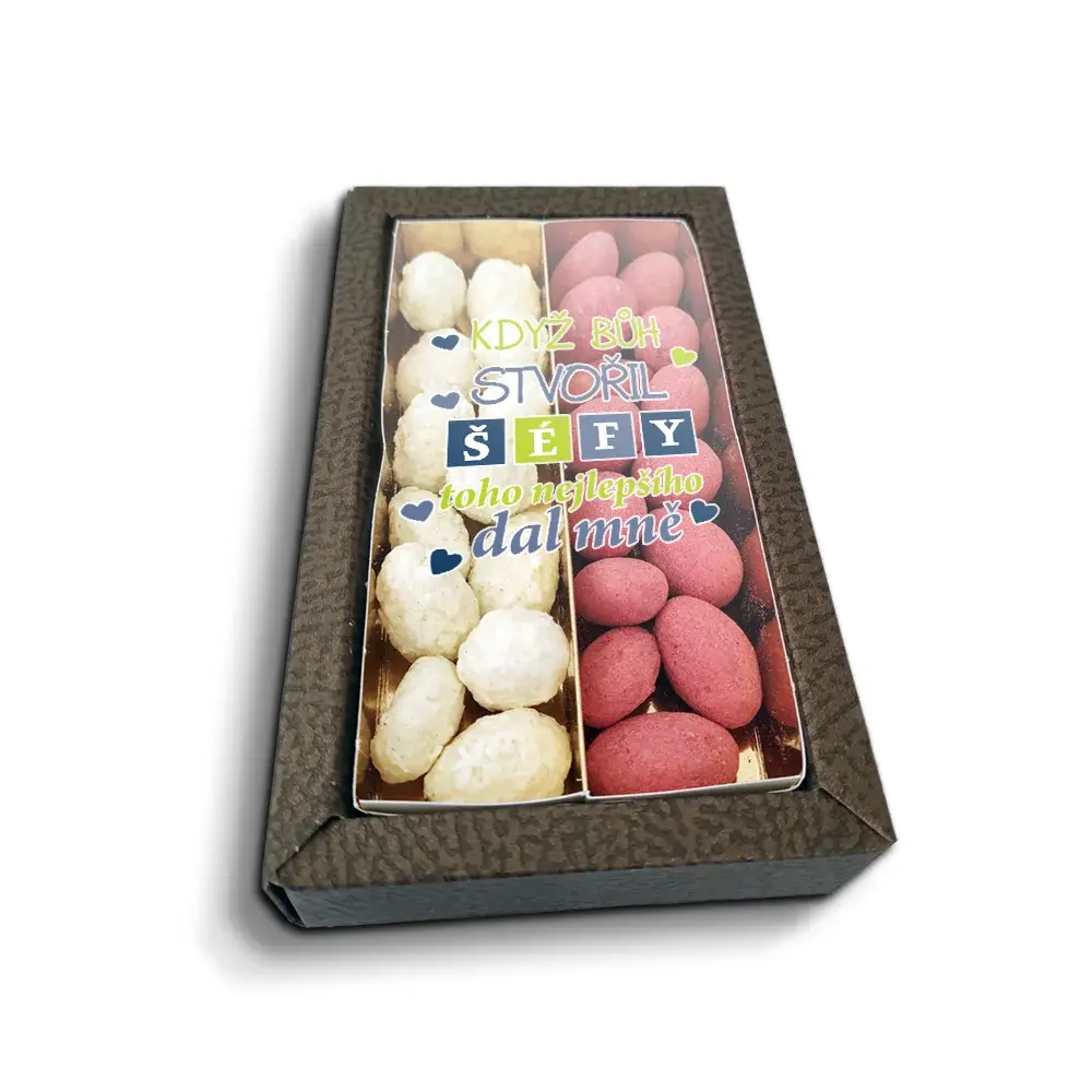 Mandle v čokoládě Když Bůh stvořil šéfy - 2x 80g
