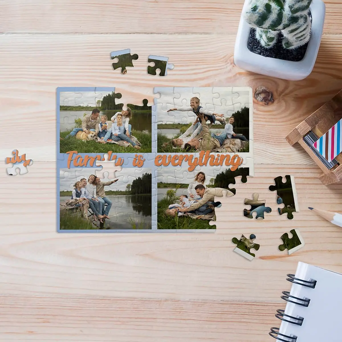 Puzzle s vlastní fotkou: A5 80 dílků