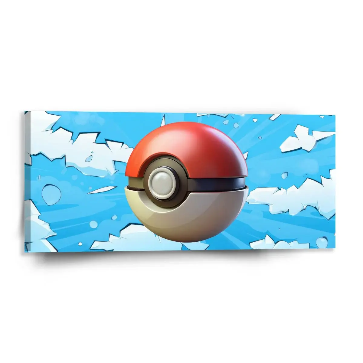 Obraz Pokemon ball Obloha - 110x50 cm