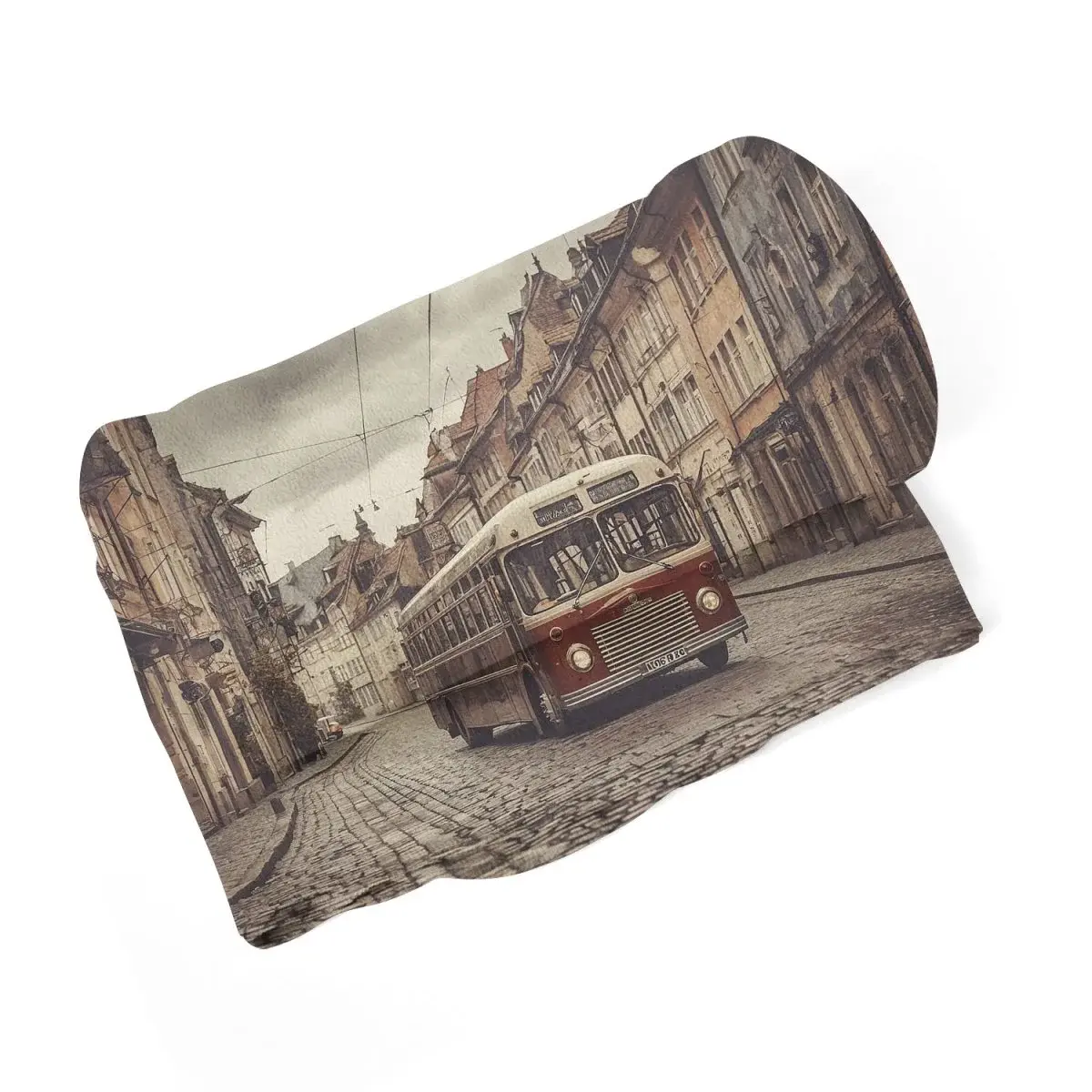 Deka Historický autobus - 150x120 cm