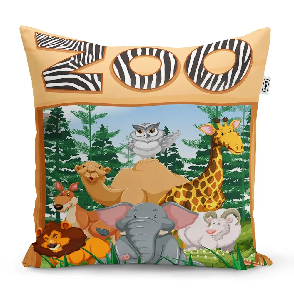 Polštář Zoo - 60x60 cm