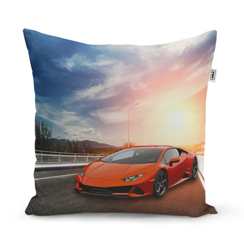 Polštář Sportovní auto 3 - 50x50 cm