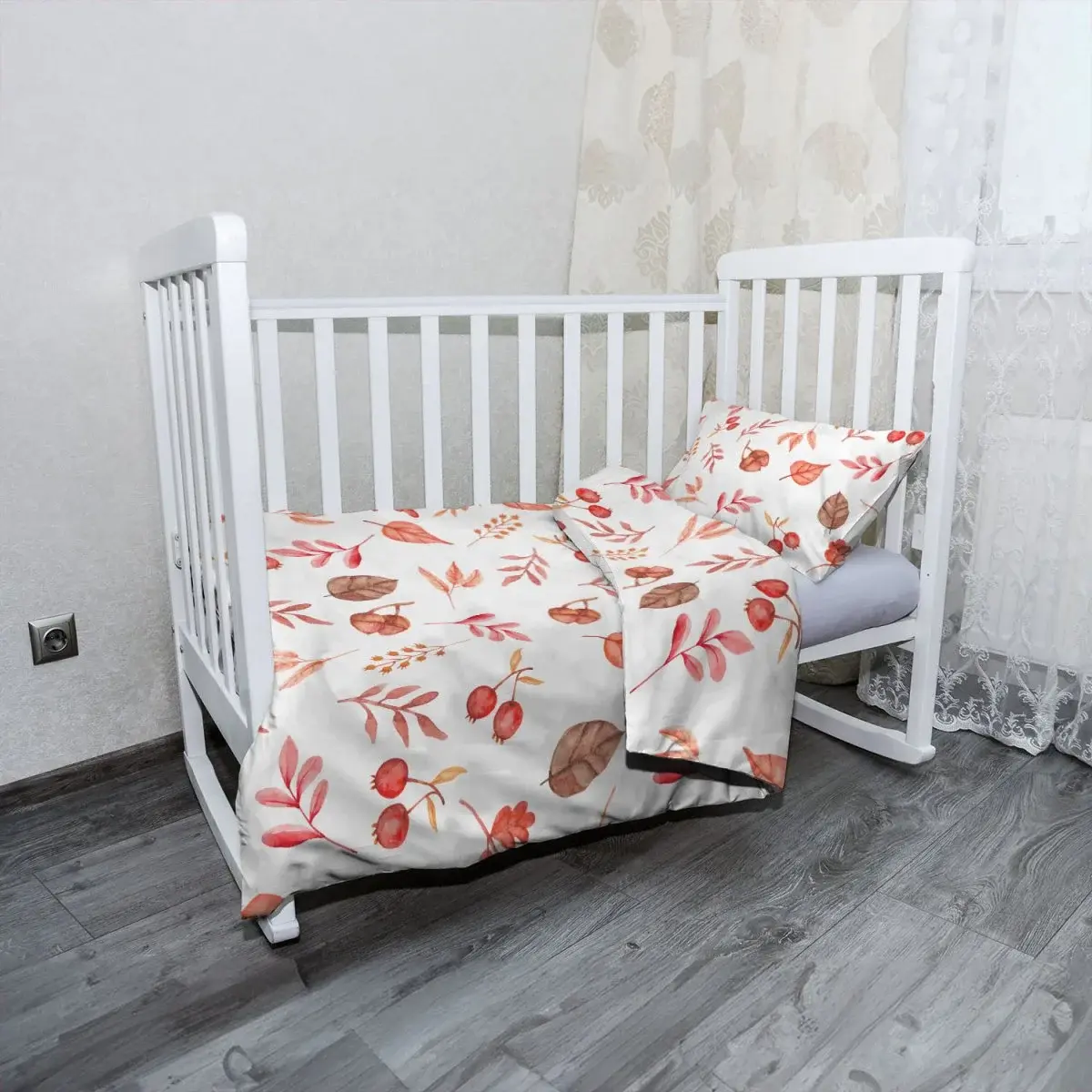 Dětské povlečení do postýlky Podzimní harmonie - 100x135 / 40x60