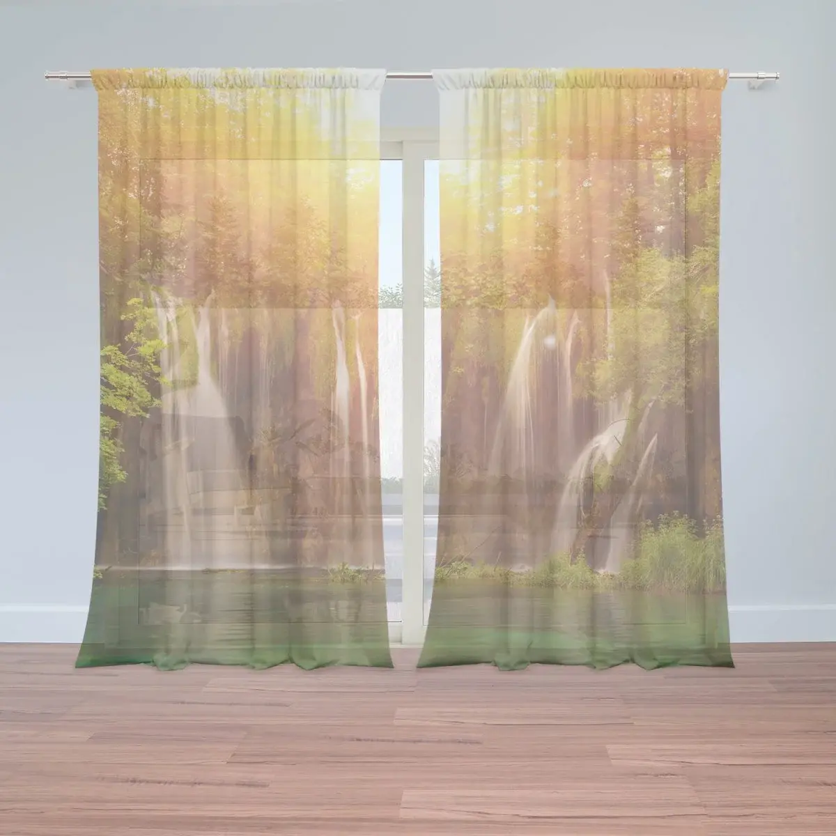 Záclony Vodopád: 2ks 150x250cm