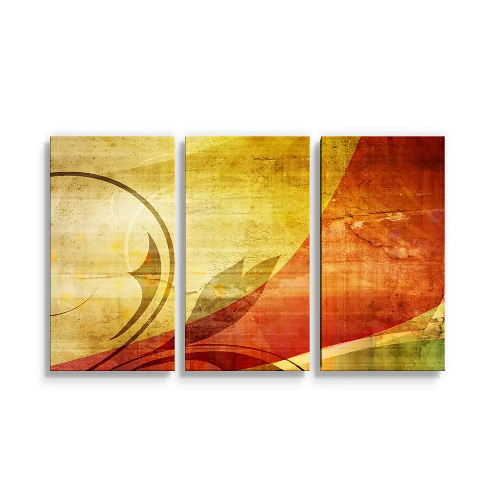 Obraz - 3-dílný Retro motiv - 120x80 cm