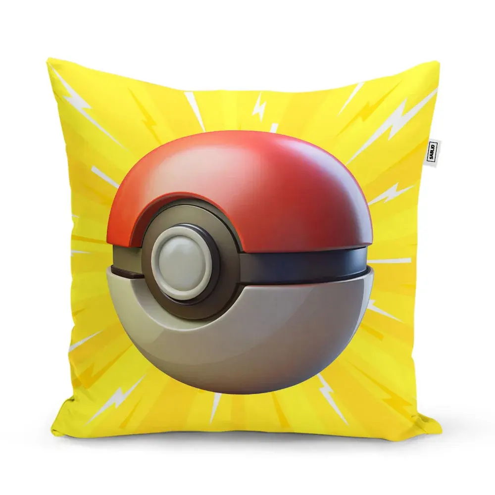 Polštář Pokemon ball Exploze - 50x50 cm