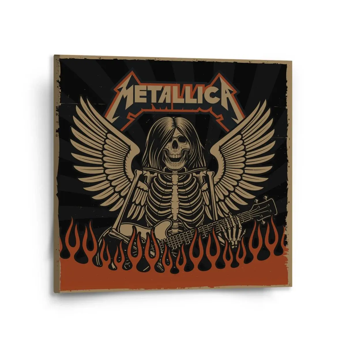 Obraz METALLICA Padlý anděl - 110x110 cm