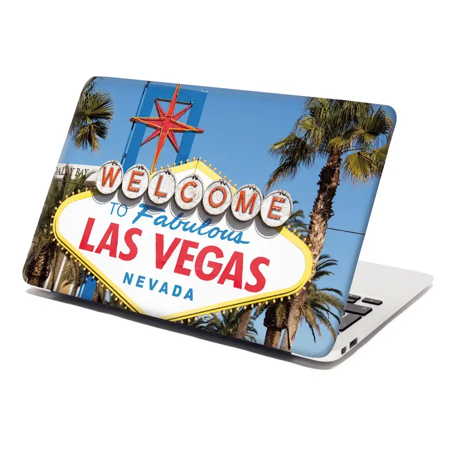 Samolepka na notebook Welcome to Las Vegas - 29x20 cm
