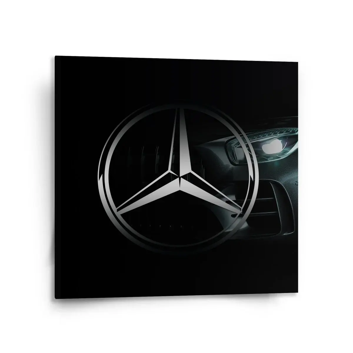 Obraz Logo 3 Maska - 110x110 cm